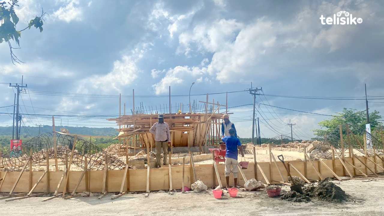 Simpang Lima Kota Baubau Direvitalisasi dengan Anggaran Rp 1,1 Miliar