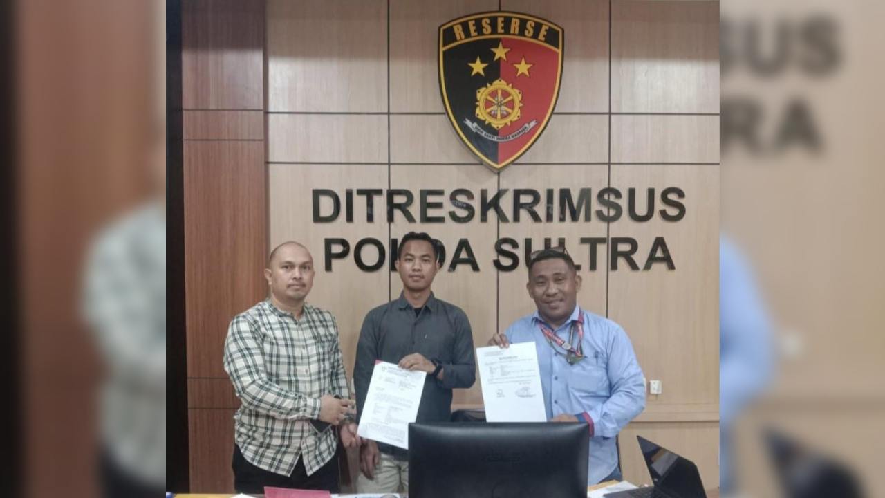 Calon Wakil Bupati Konawe Laporkan JF ke Polda Sultra Kasus Pencemaran Nama Baik