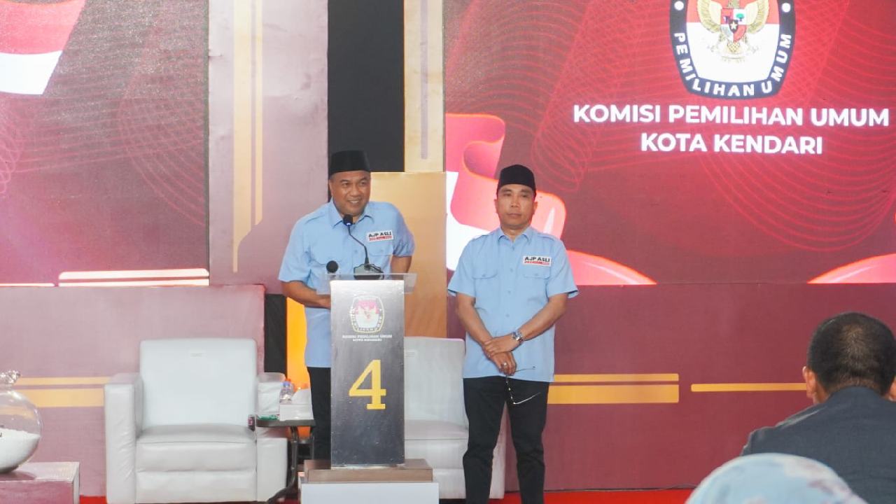Debat Kedua Pilwali Kota Kendari: AJP - ASLI Paparkan Penataan Ruang dan Pembangunan Berkelanjutan