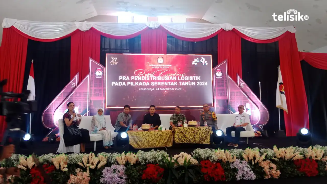 KPU Buton Minta TNI/Polri Kawal Distribusi Logistik hingga TPS pada 25 November