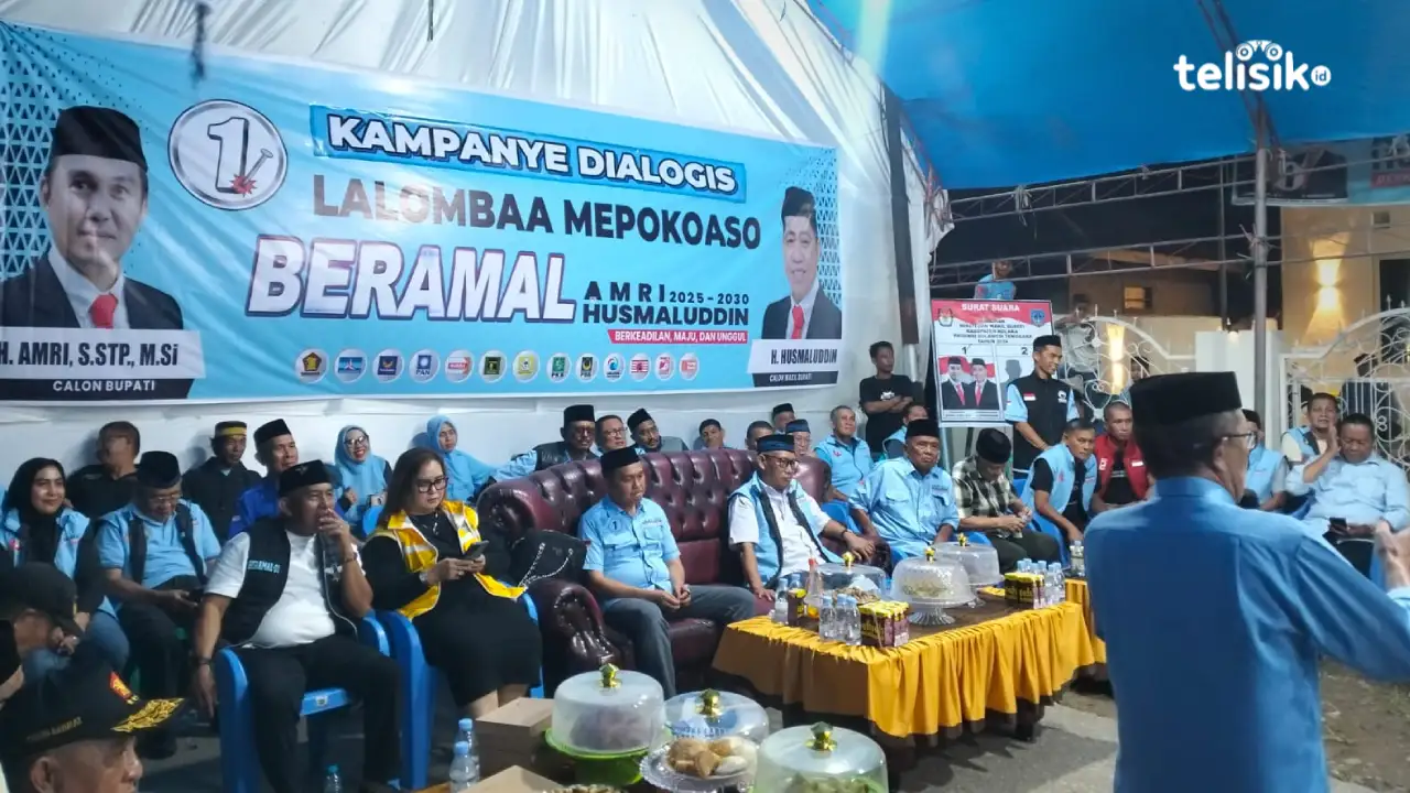 Paslon Amri-Husmaluddin Janjikan Warga Kolaka 12 Ambulans Gratis dari Dana Pribadi