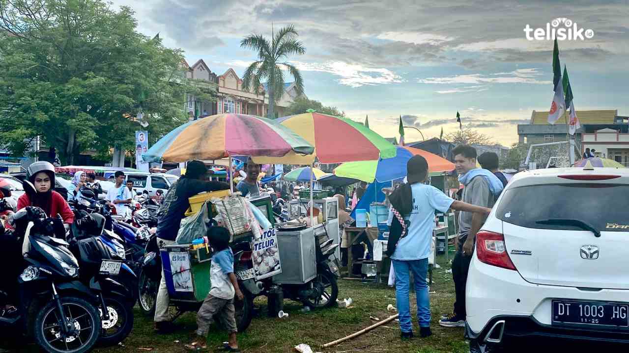Pedagang Mengeluh Pembeli Sepi di Kampanye Paslon Wali Kota Baubau Yusran-Hamsinah