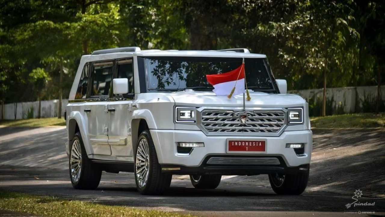 Pindad Jujur, Mobil Dinas Prabowo Maung MV3 Garuda Merah Putih Tak Seratus Persen Buatan Negeri