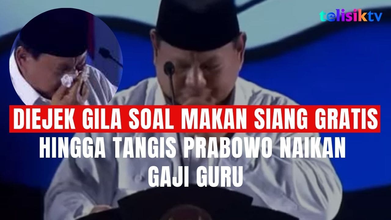 TELISIKTV: Presiden Prabowo Curhat di Hadapan Para Guru: Saya Diejek Gila karena Makan Siang Gratis