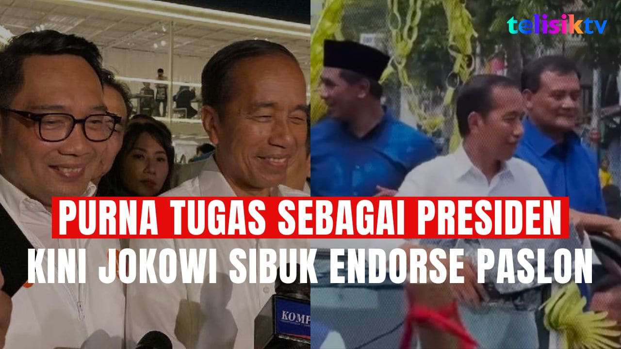 TELISIKTV: Sibuk Berkampanye, Jokowi Disarankan Seharusnya Jadi Guru Bangsa atau Ceramah di Kampus