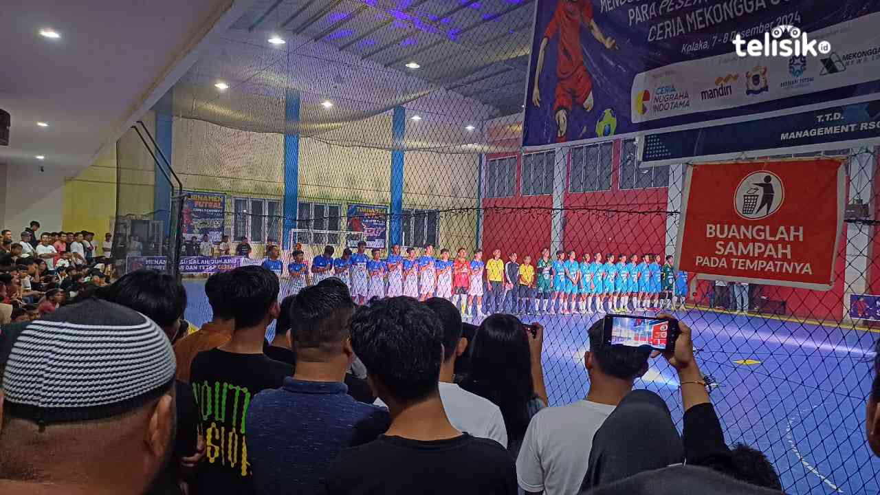 32 Tim Bersaing di Turnamen Futsal Ceria Mekongga Cup 2024