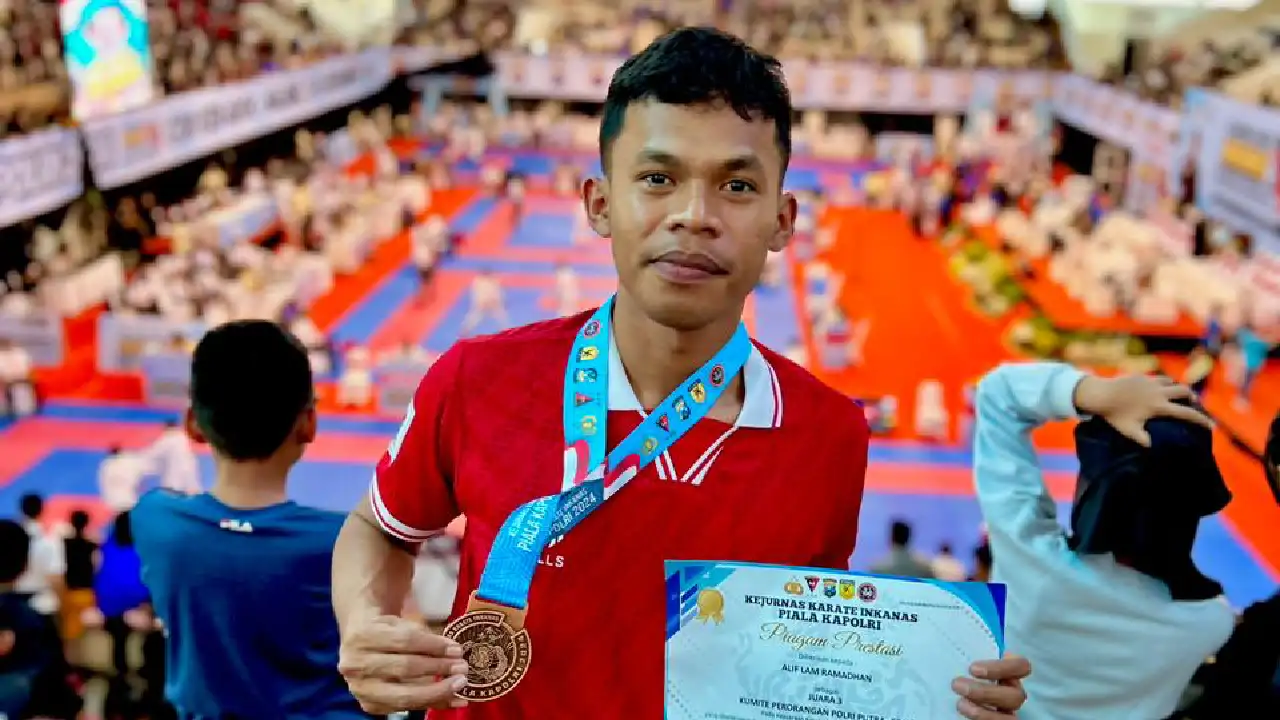 Bripda Alif Lam Ramadhan dari Polres Buton Juara 3 di Inkanas Piala Kapolri 2024
