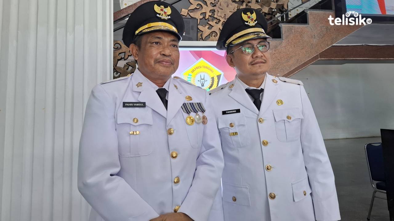 Detik-Detik Pelantikan Pj Wali Kota Kendari dan Pj Bupati Muna Barat