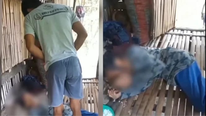 Geger Pemuda Kencingi Wajah Wanita Diduga Ibunya, Terbaring Lemas di Kandang Hewan