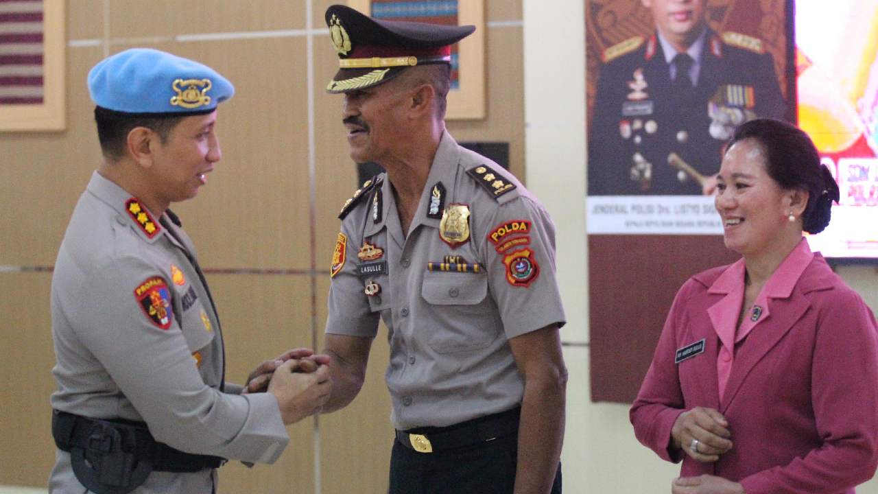 Kanit 1 Wasidik Ditreskrimum Polda Sulawesi Tenggara AKBP La Sulle Naik Pangkat
