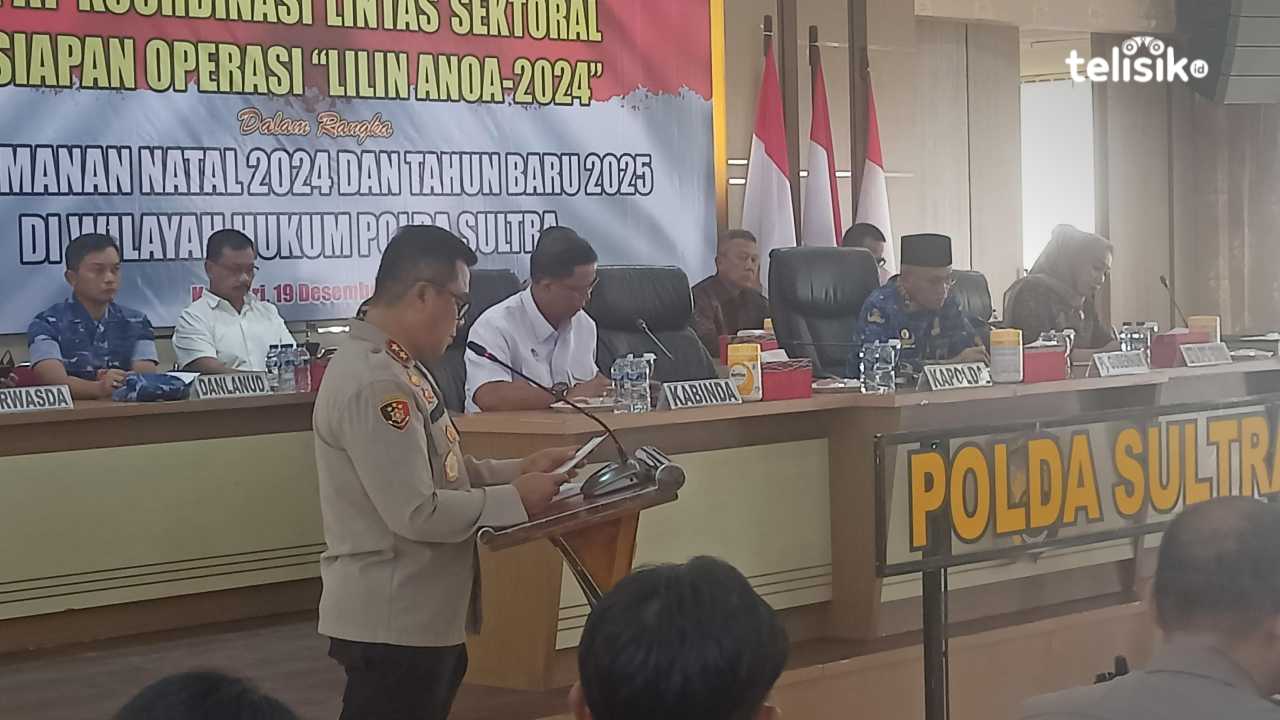 Operasi Lilin Anoa 2024 Polda Sultra Dimulai 21 Desember