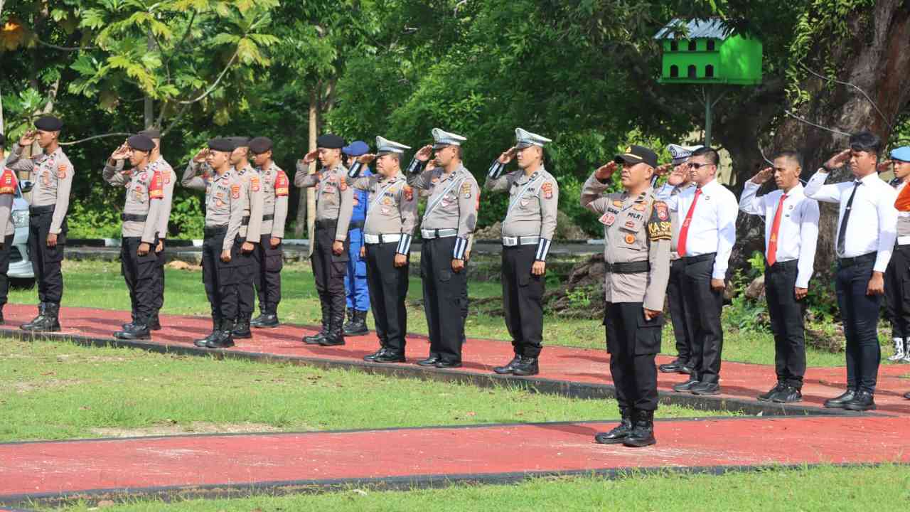 Polres Wakatobi Buka Dua Pos Utama Pengamanan Nataru