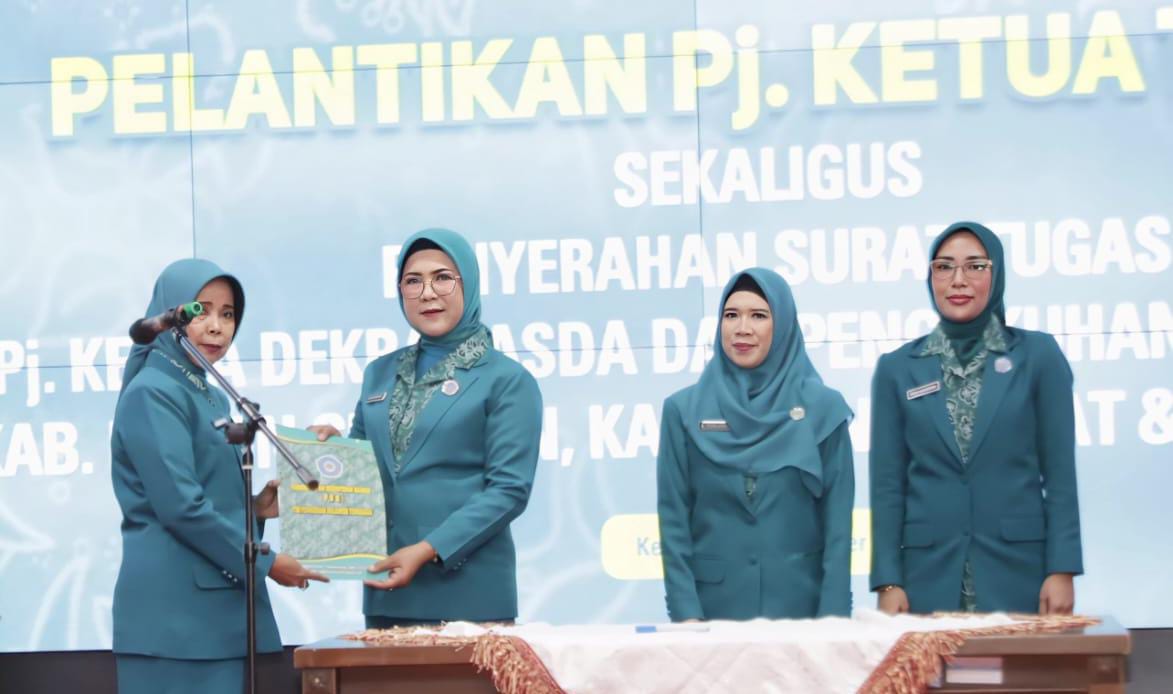 Resmi Berganti, Ketua TP PKK Buton Selatan Diharap Wujudkan Keluarga Berkualitas