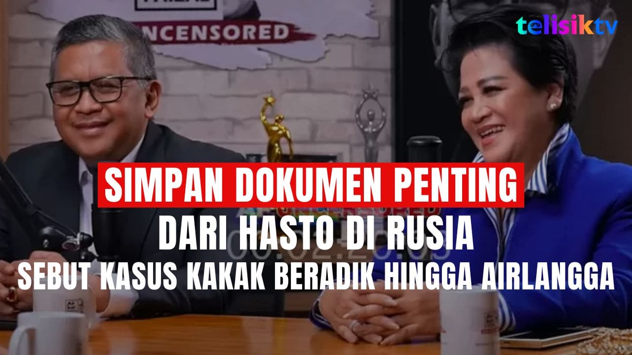 TELISIKTV: Hasto Jadi Tersangka KPK, Connie Mengaku Dititipi Dokumen Penting yang Bisa Jadi Bom Waktu