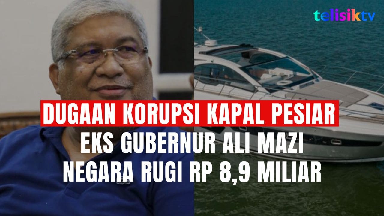 TELISIKTV: Kasus Kapal Pesiar Eks Gubernur Sulawesi Tenggara Ali Mazi Masuk Tahap Gelar Perkara