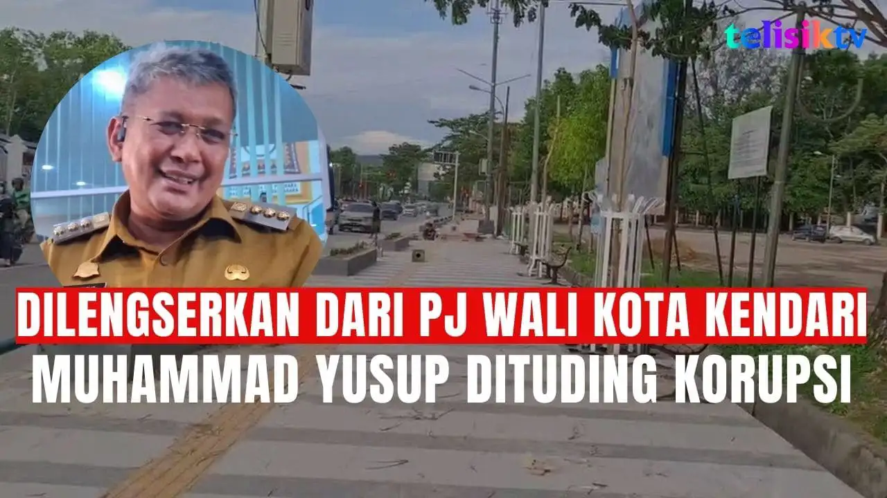TELISIKTV: Mantan Pj Wali Kota Kendari, Muhammad Yusup Dituding Korupsi Proyek Pedestrian Eks MTQ