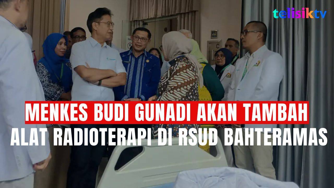 TELISIKTV: Menkes Budi Gunadi Kunjungi RSUD Bahteramas dan Janji Tambah Alat Radioterapi