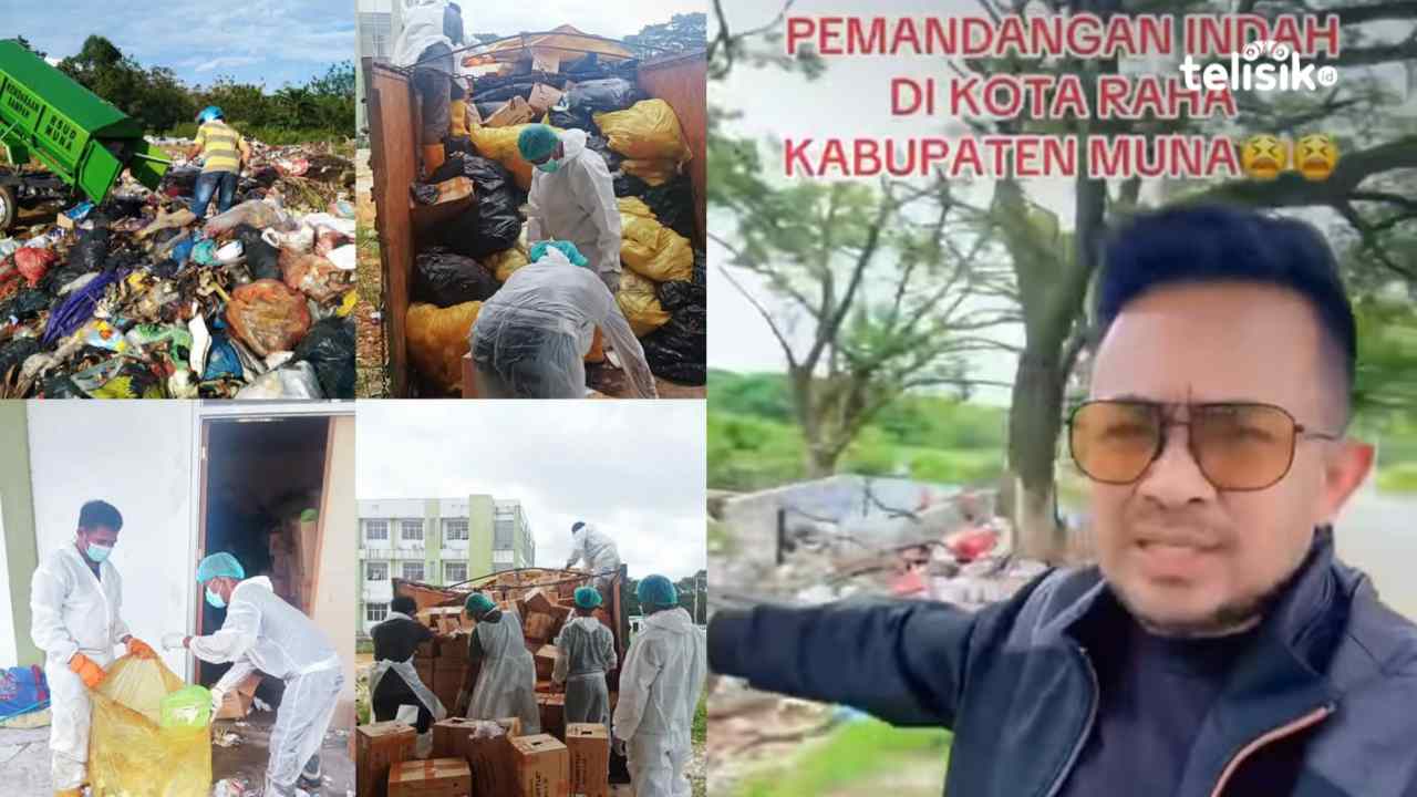 Anggota DPD RI Umar Bonte Singgung Sampah Belakang RS Dr LM Baharuddin, Manajemen: Dibuang Masyarakat