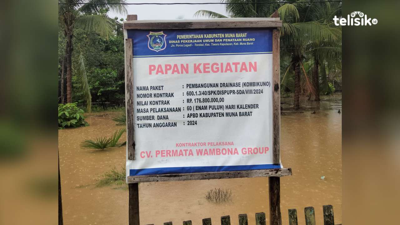 Anggota DPRD Muna Barat Kesal, Desak Dinas PUPR Segera Benahi Drainase Penyebab Banjir
