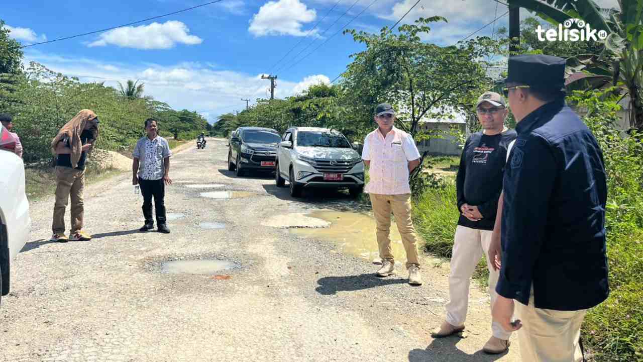 Kunjungi Jalan Rusak Desa Lawada Jaya, Pj Bupati Muna Barat: Tunggu Kepala Daerah Definitif