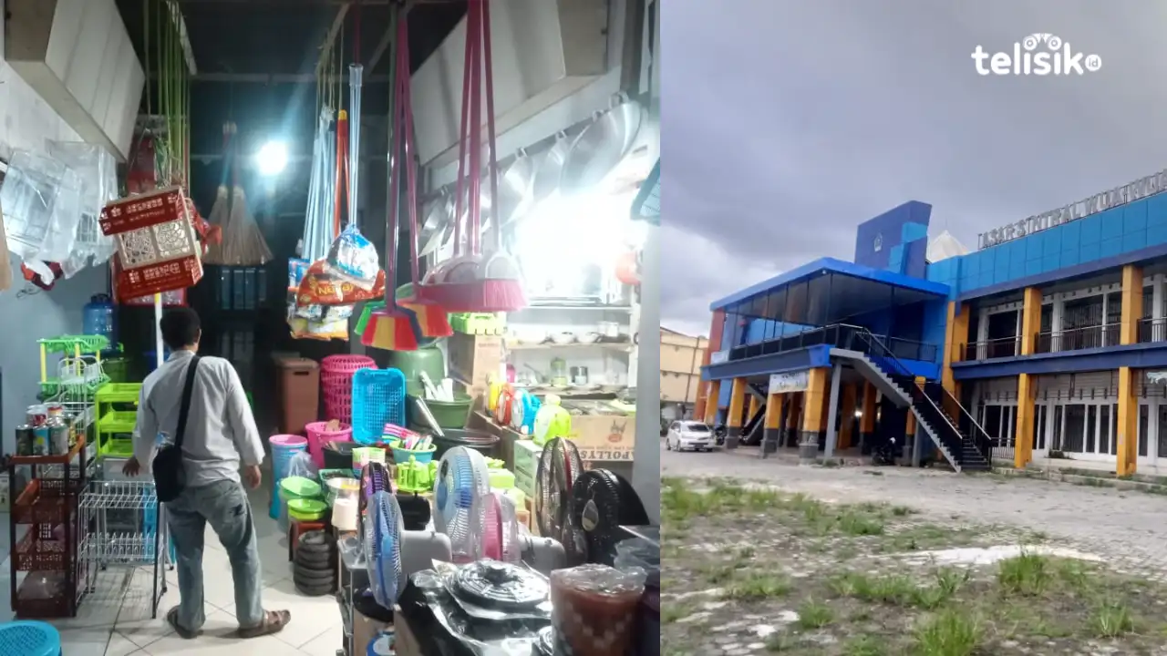 Pasar Sentral Wua-Wua Kendari Sepi, Pedagang Terancam Gulung Tikar