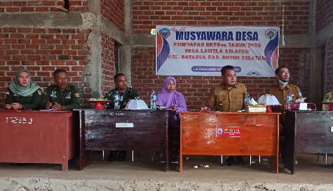 Pemdes Lawela Selatan Buton Selatan Bantu Sarana Usaha Warga Bukan Penerima BLT