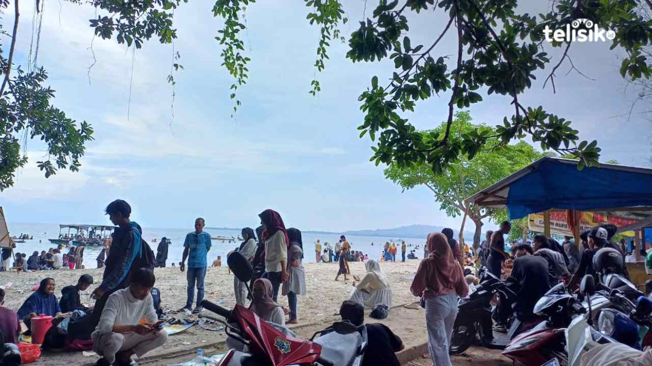 Pesona Pantai Taipa Konawe Utara: Kian Ramai Dikunjungi, Kebersihan Tak Dikelola Baik