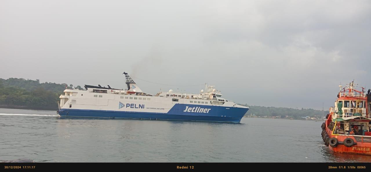 Update Jadwal KM Jetliner Periode Januari 2025 Rute Kendari-Raha-Wanci