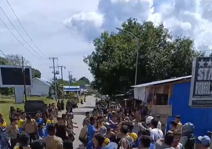 Viral di Media Sosial Pelajar SMA dan SMK Buton Selatan Terlibat Tawuran