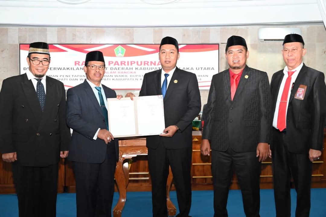 DPRD Kolaka Utara Tetapkan Bupati dan Wakil Bupati Terpilih Pilkada 2024