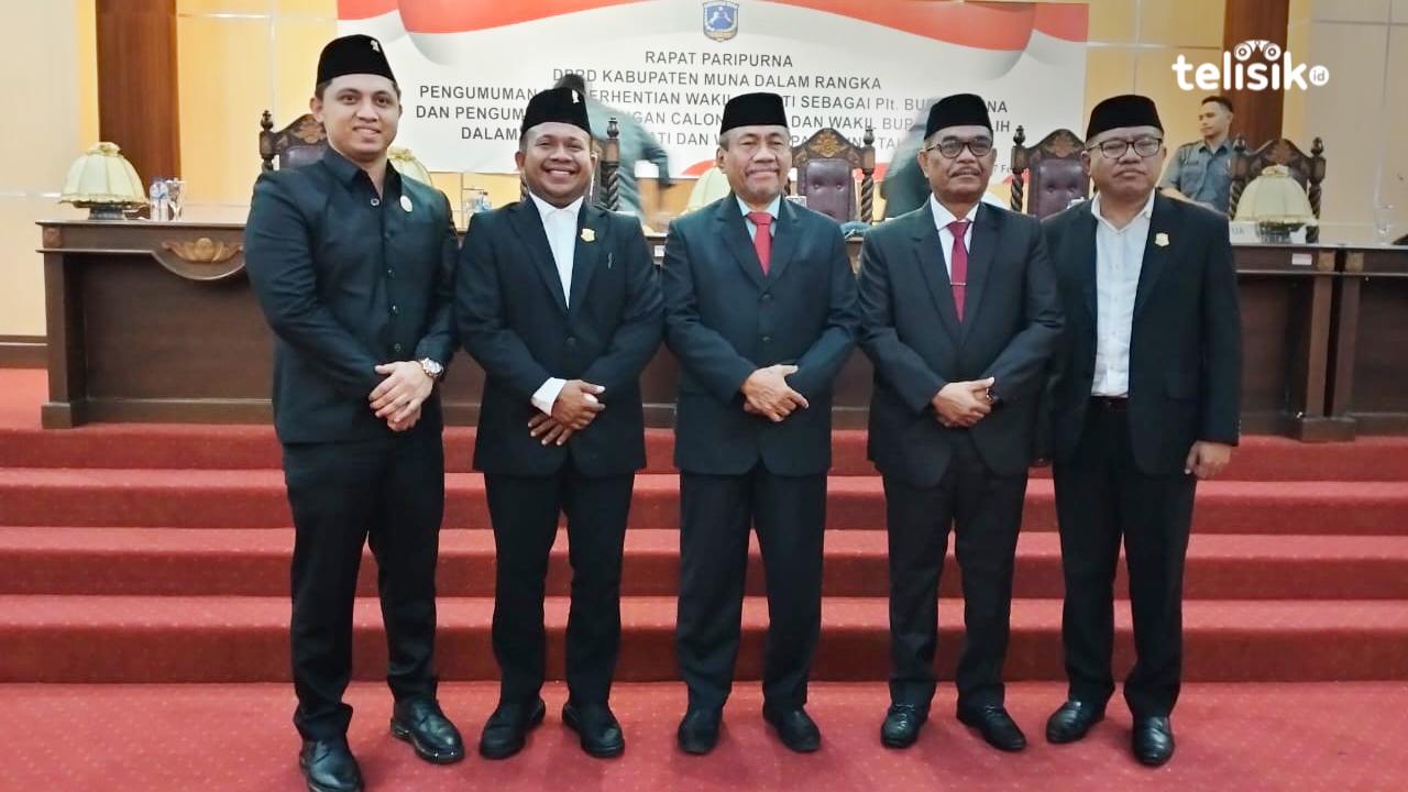 DPRD Muna Proses Pelantikan Bachrun Labuta-La Ode Asrafil Ndoasa