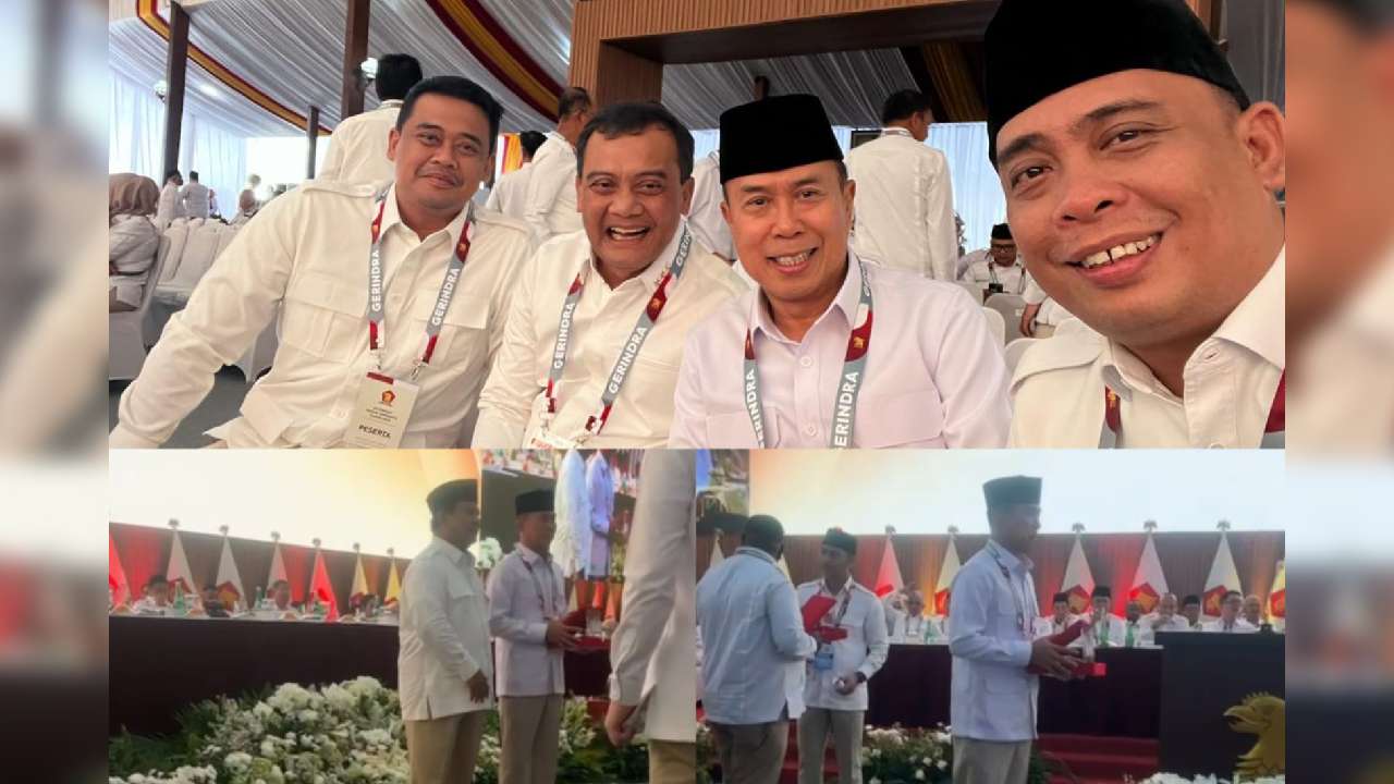 Gubernur Sultra Terpilih ASR Resmi Hengkang ke Gerindra, KTA Diserahkan Prabowo Subianto