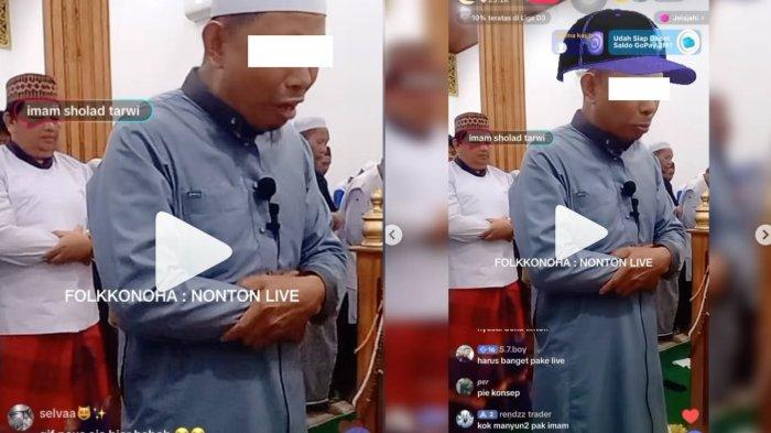 Viral Ustaz jadi Imam Salat Tarawih Sambil Live TikTok, Begini Penjelasannya dalam Islam