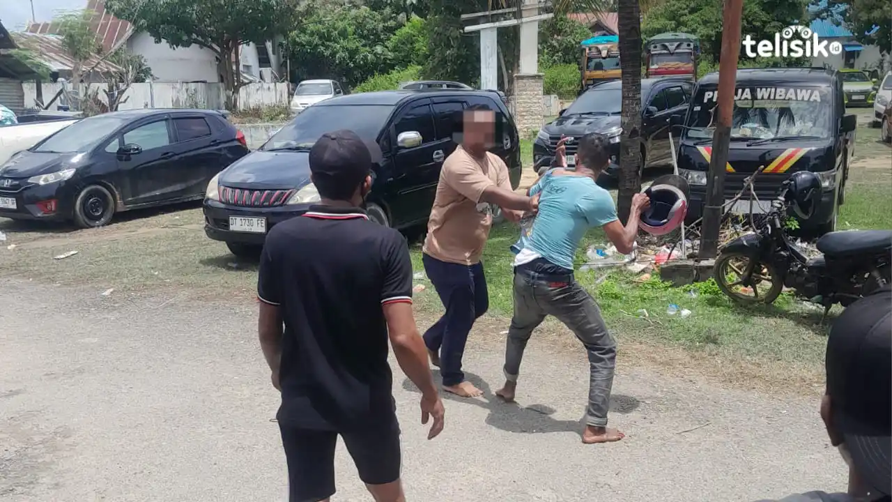 Diduga Akibat Rebutan Penumpang, Dua Calo Penyeberangan Tampo-Lainea Adu Jotos