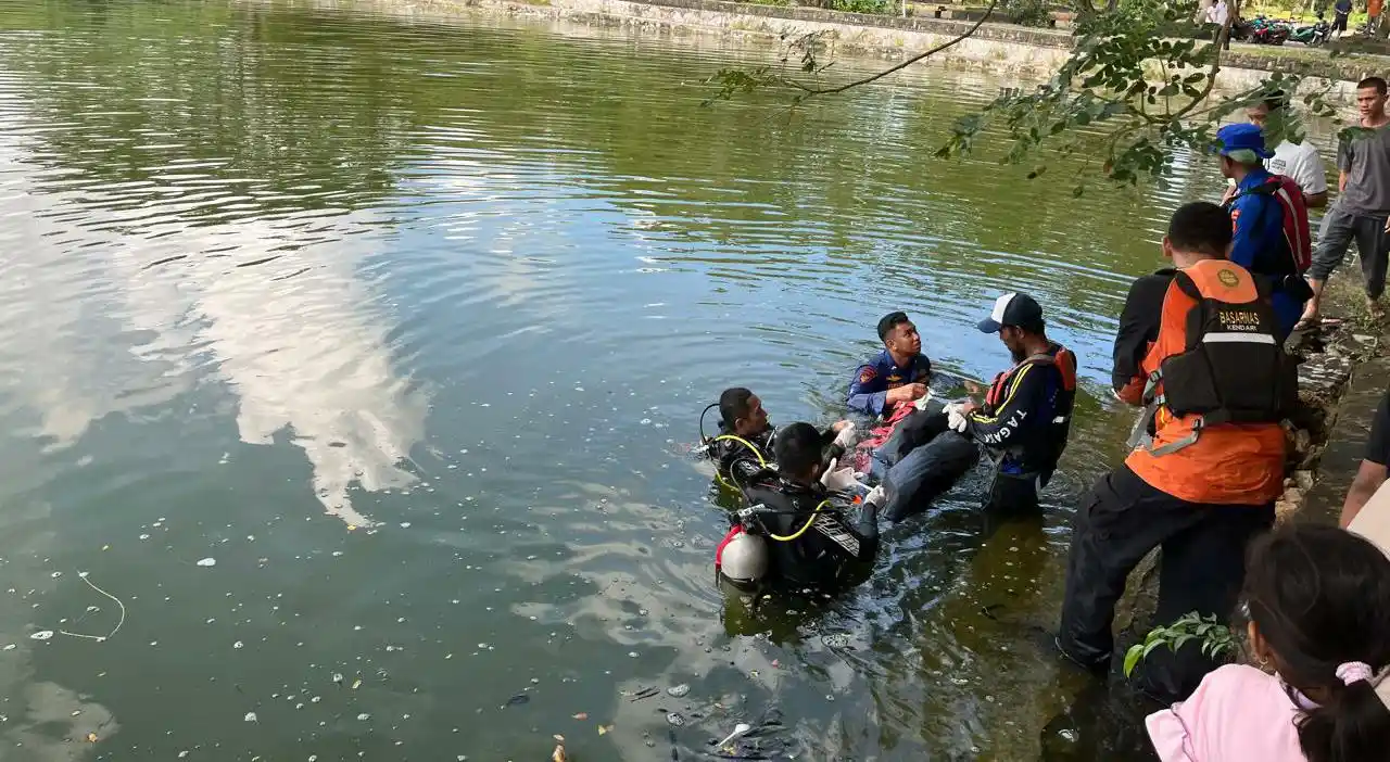 Jasad Bocah Tenggelam di Kolam Pantai Nambo Kendari Ditemukan 20 Meter dari Titik Hilang