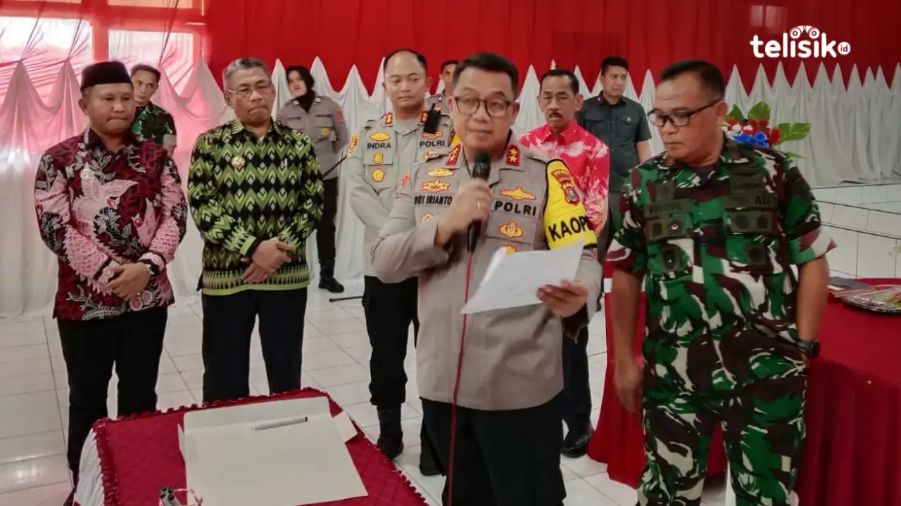 Kapolda Sultra dan Dua Bupati Turun Tangan Selesaikan Pertikaian Pemuda Desa di Muna dan Muna Barat