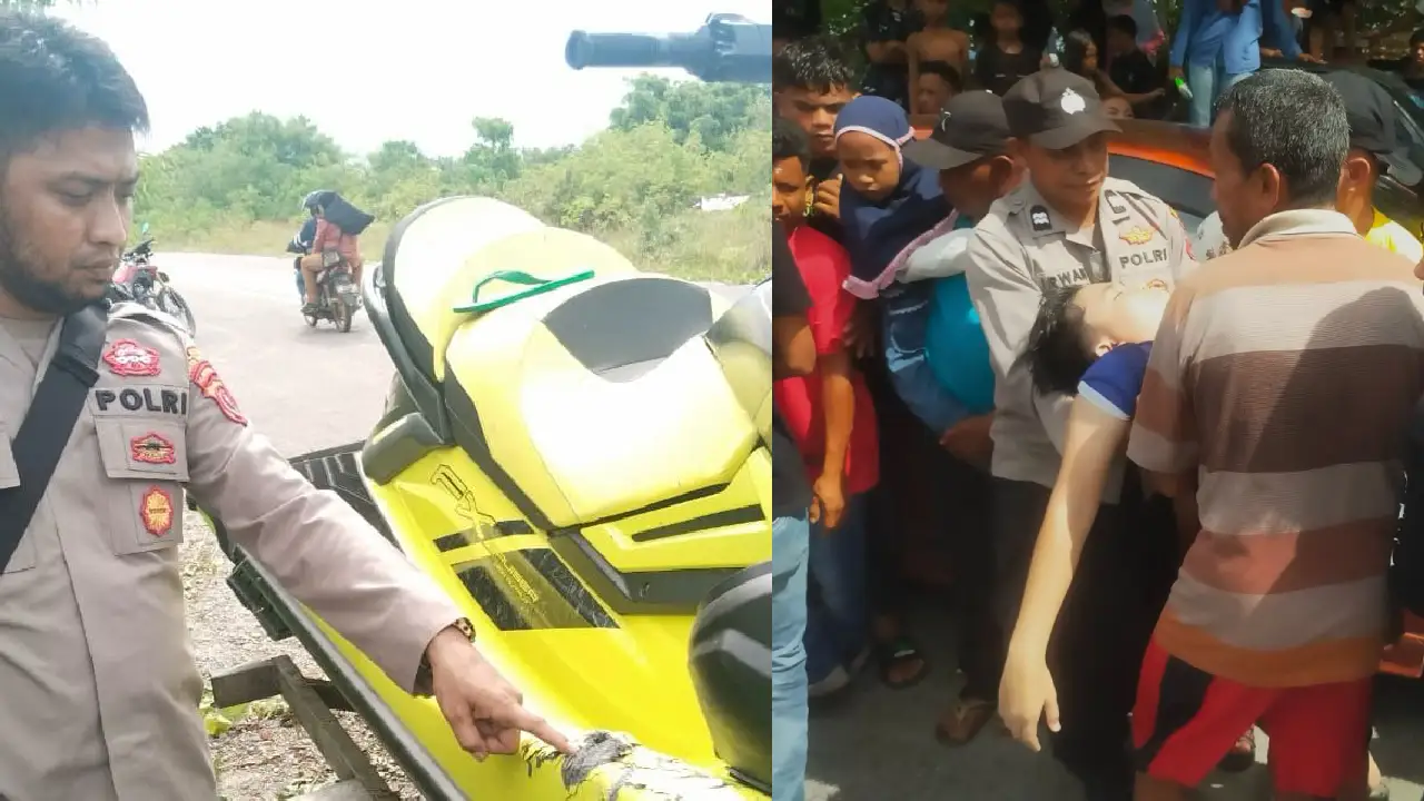 Kecelakaan Jetski di Pantai Mutiara Buton Tengah, Dua Korban Luka-luka