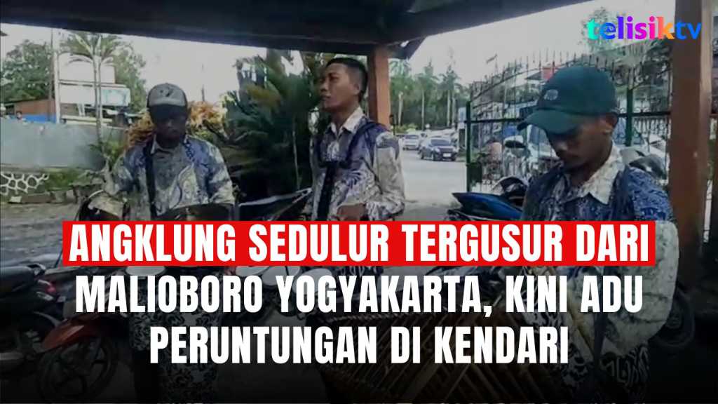 Angklung Sedulur Tergusur dari Malioboro Yogyakarta, Kini Adu Peruntungan di Kendari