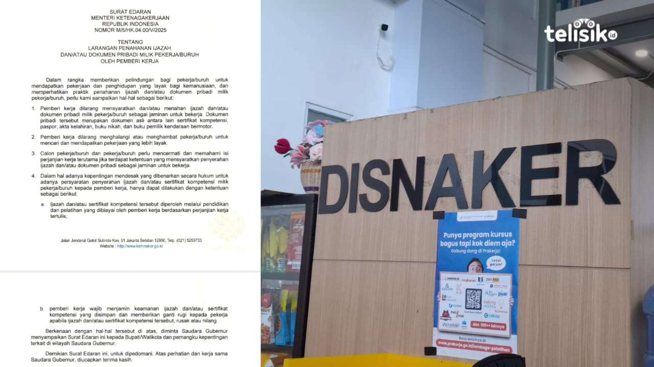 Ijazah Buruh Kerap Ditahan, Disnaker Kendari Bakal Buat Perwali usai Ada Surat Edaran Menteri