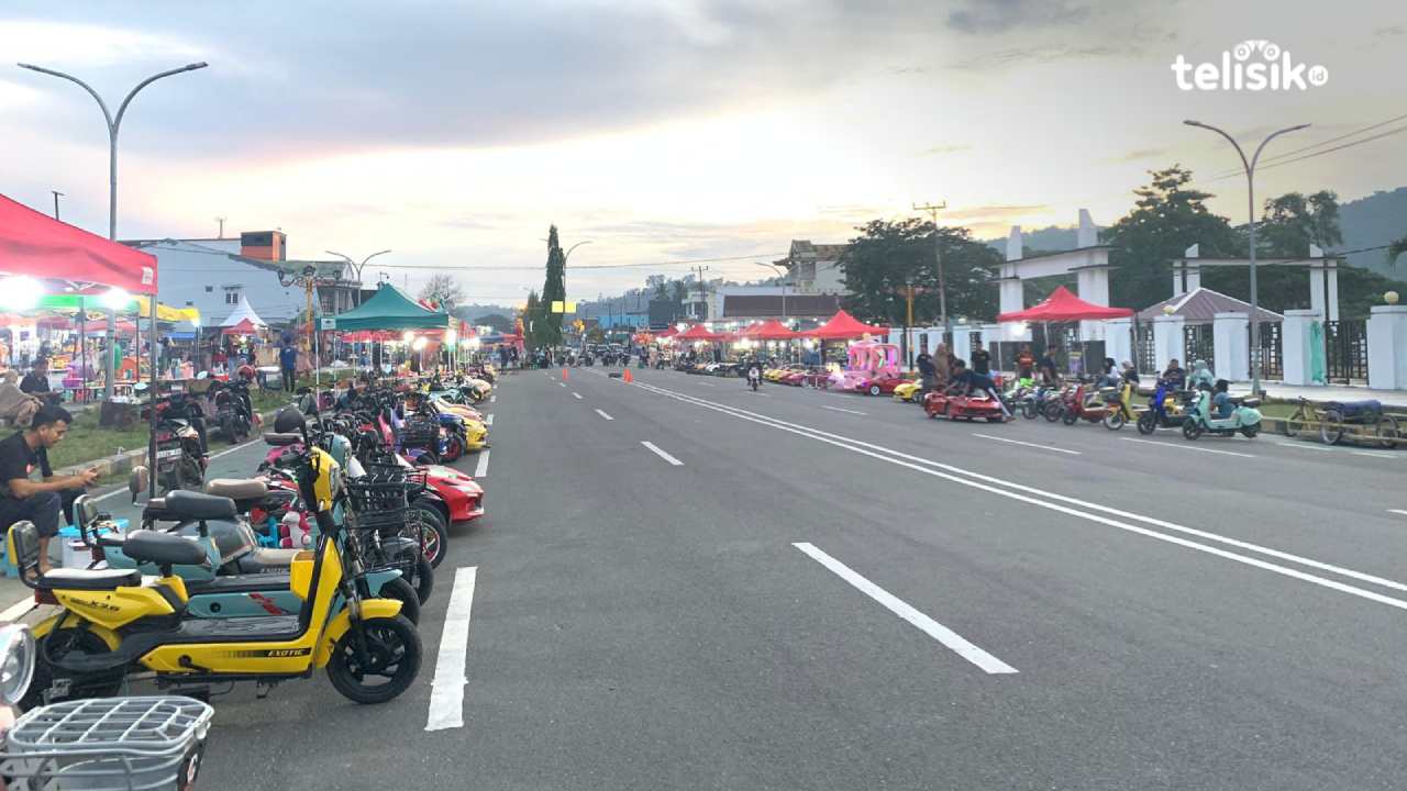 Inolobunggadue Central Park Konawe Kian Ramai Pengunjung, Kuliner Jadi Daya Tarik Utama