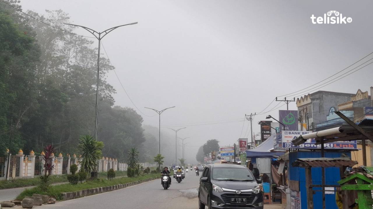 Kabut Tebal Selimuti Kendari Pagi Ini, BMKG Beri Penjelasan