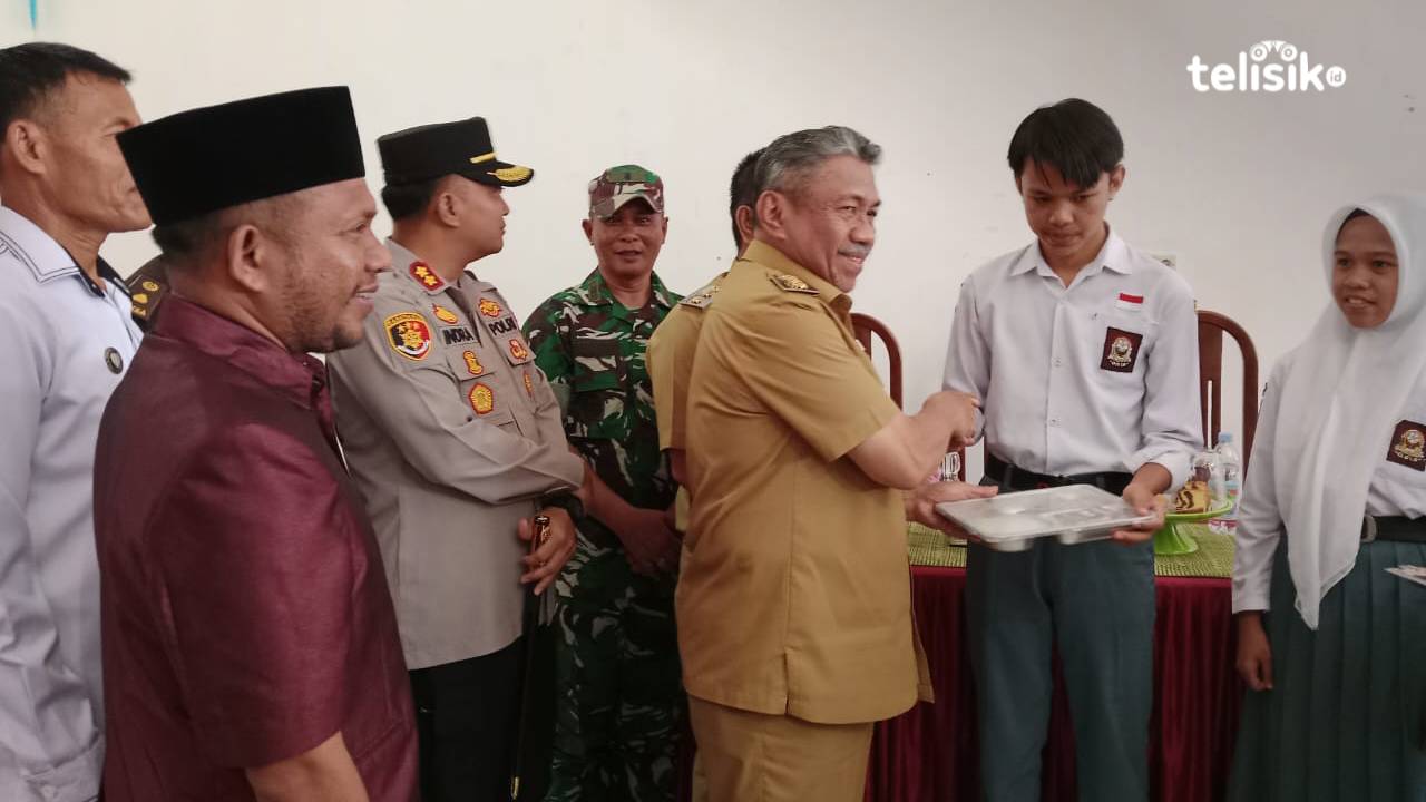 Launching MBG di Muna, Bupati Ingatkan Penyedia Perhatikan Kandungan Gizi