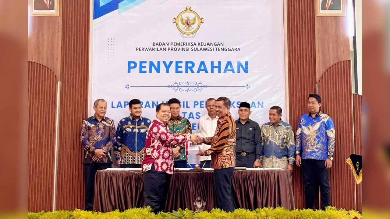 Pemkab Kolaka Utara Raih Penghargaan Opini WTP Sebelas Kali Berturut-turut