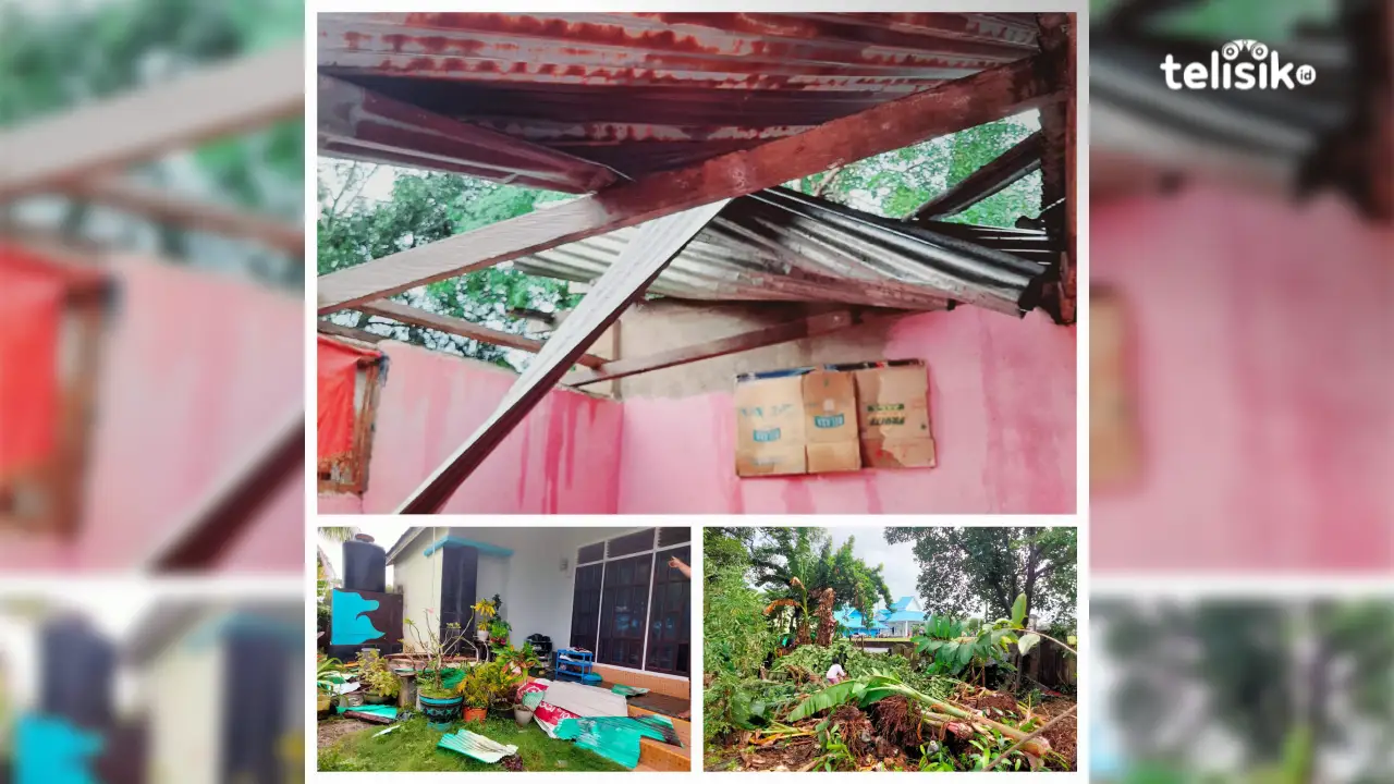 Helikopter Menkes Budi Gunadi Rusak Rumah Warga Buton Utara