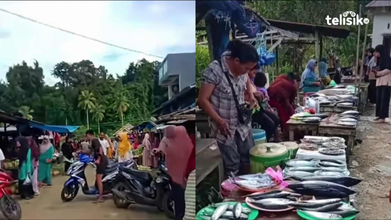 Pasar Lapola Buton Selatan Sepi Pembeli Jelang Idul Adha 2025, Tergeser Tren Belanja Online