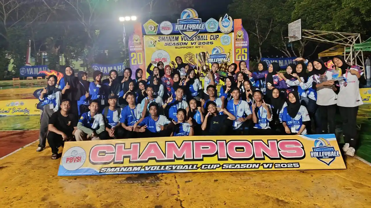 Smanam Volleyball Cup Season 6 Ditutup Meriah: Bukti Kreativitas Siswa, Lahirkan Juara dan Harapan Baru
