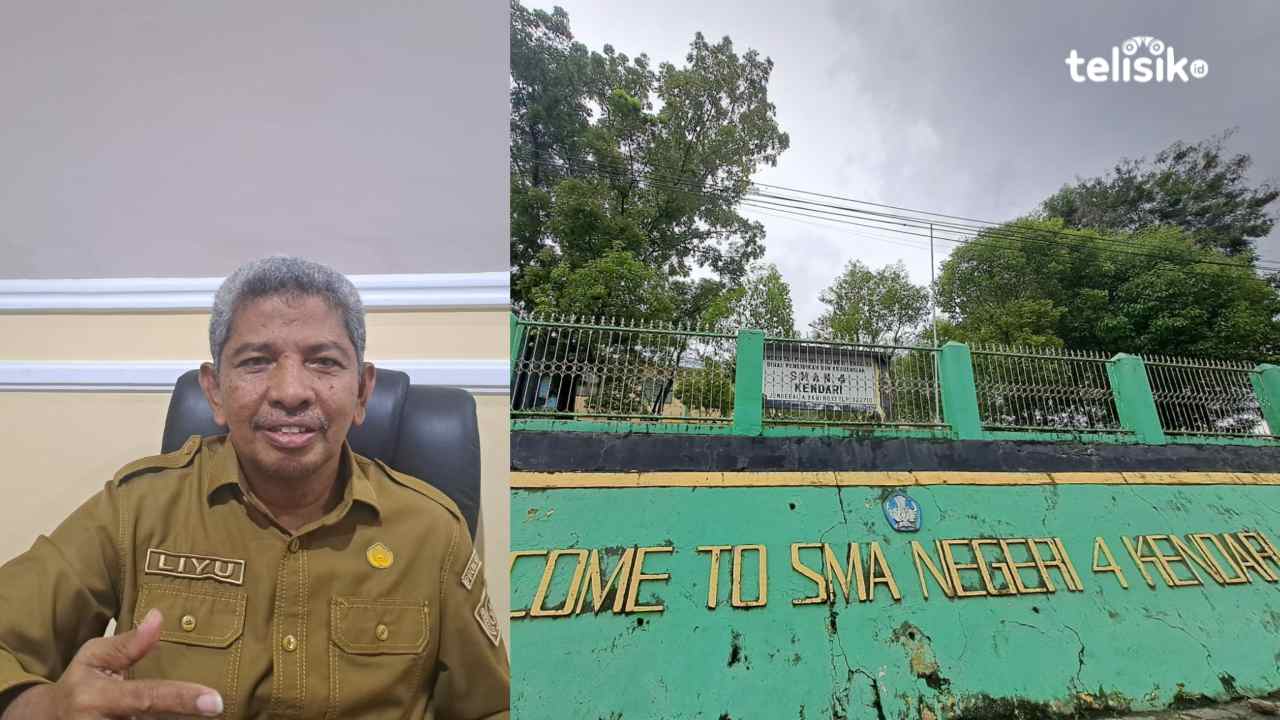 Antusias Calon Siswa Baru Daftar di SMA 4 Kendari, Kepala sekolah: Akan Saya Seleksi Lagi Untuk Kelas Unggulan