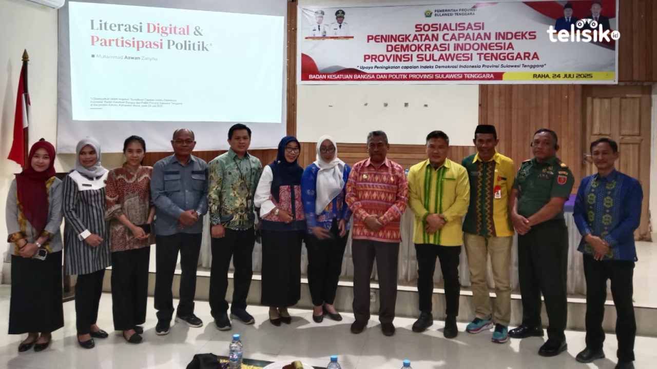 IDI Sultra Posisi Cukup Baik, Bupati Bachrun Labuta Pastikan Demokrasi di Muna Kondusif