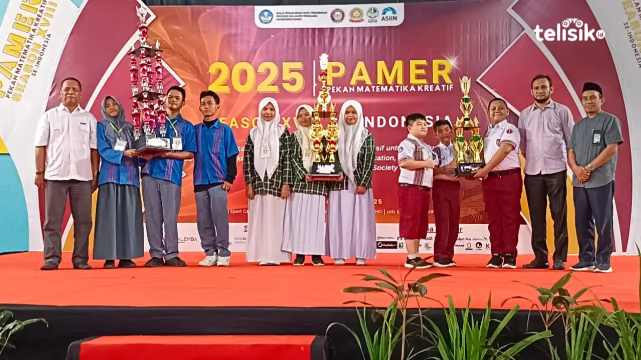 Pekan Matematika Kreatif XVIII UHO Tingkat Nasional Ditutup, Peserta Pelajar Bisa Lanjut Kuliah Jalur Prestasi
