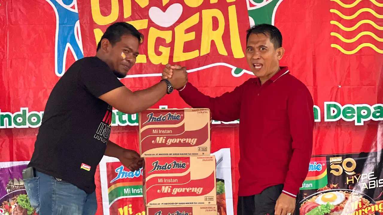 SMK Negeri 2 Kendari Rayakan Hari Anak Nasional dengan Senam dan Sarapan Sehat Bersama Indofood